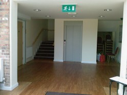 New Brookhouse Club entrance and lift